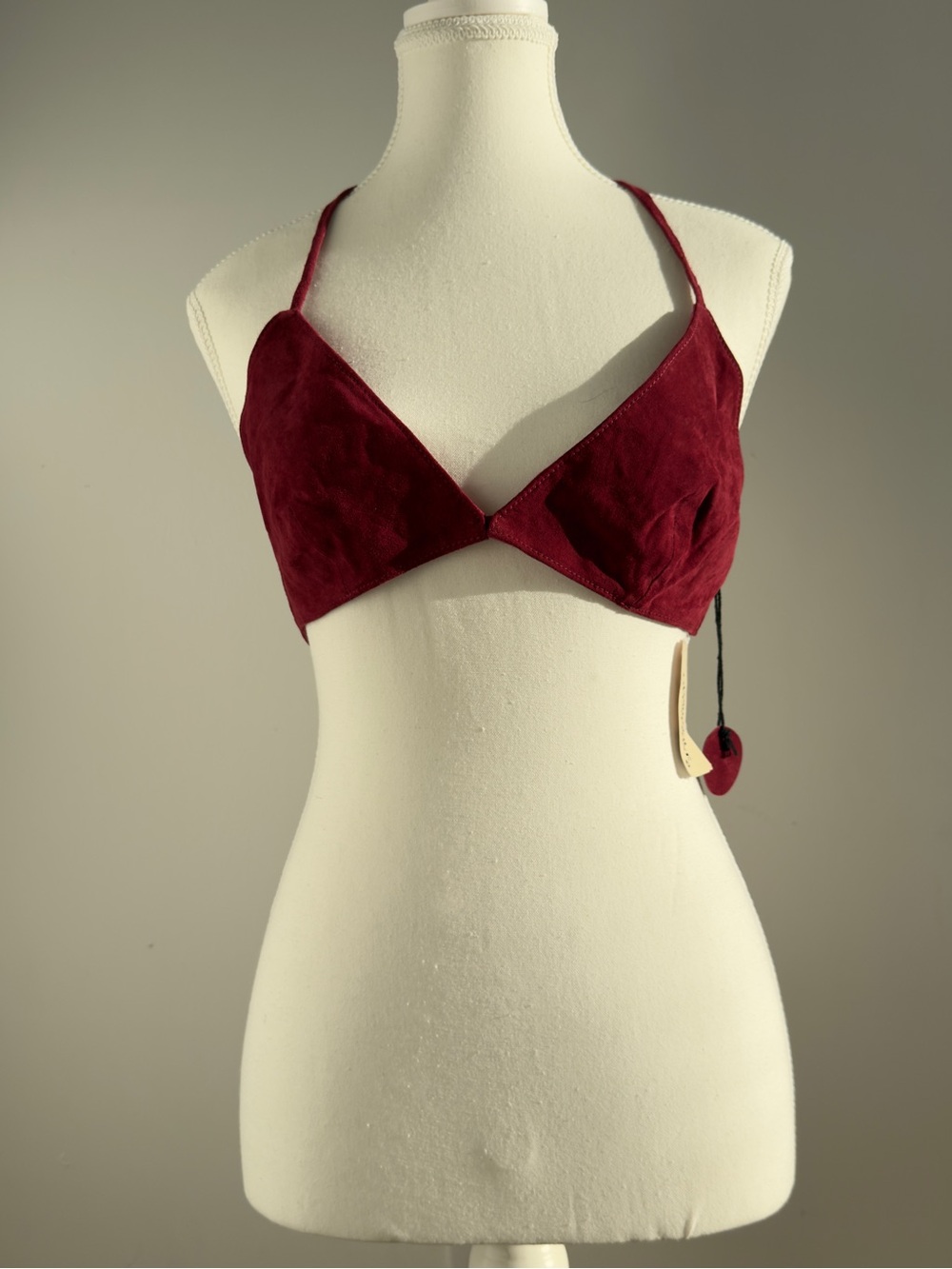 Forever 21 Wine Triangle Bralette